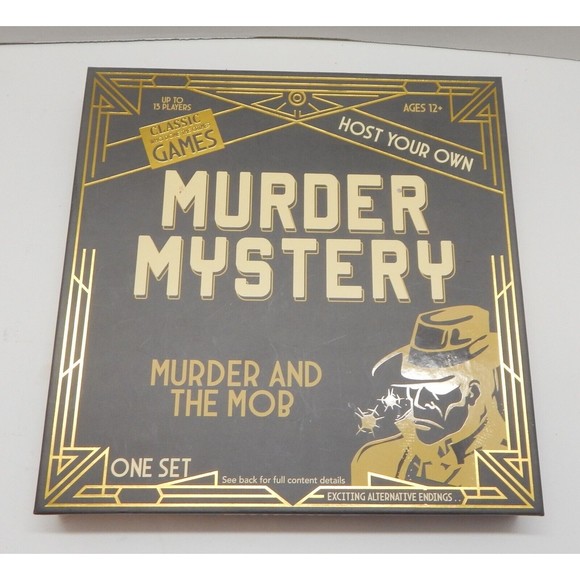 Host Your Own Murder Mystery Murder And The Mob Alternative Endings - Picture 1 of 9